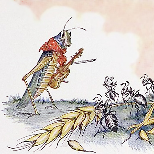 The Ant and the Grasshopper | Project_Gutenberg