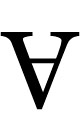 Lettre vertie A.